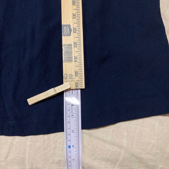 J. McLaughlin Navy Blue Shift Dress | 3/4 Sleeves | Summer Staple - Picture 4 of 13